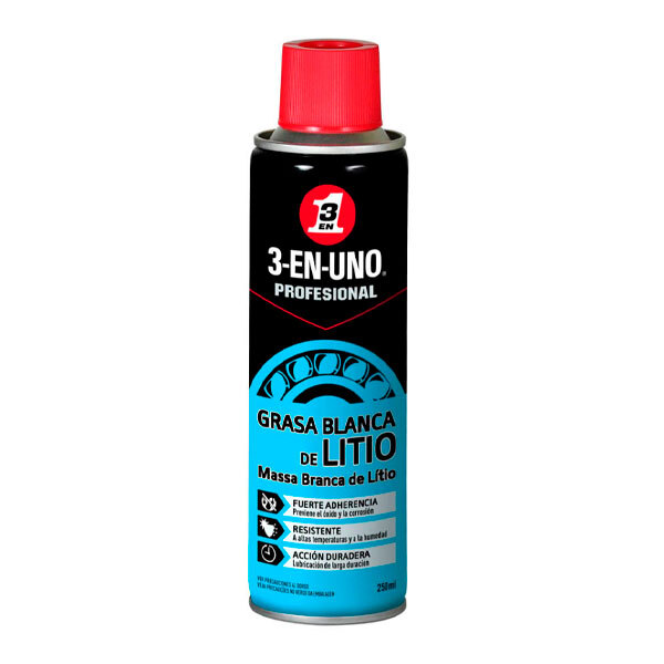 3 en Uno aceite lubricante limpiador multiusos - Spray 200 ml
