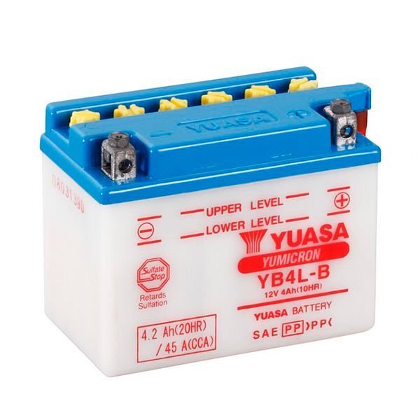 Batterie moto YUASA YB12C-A 12V 12.6AH 150A