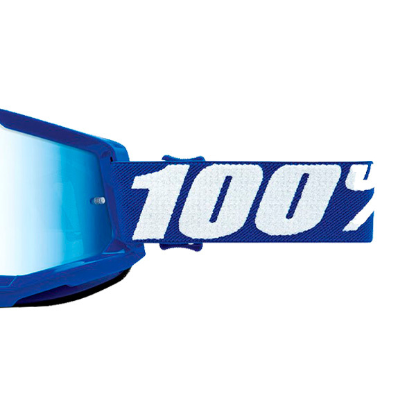100 Por Ciento Strata 2 Everest lentes espejados azules Motocross Gafas 