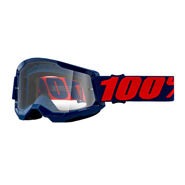 ruido Ambicioso Paso Gafas Motocross 100% Strata2 Masego Azul