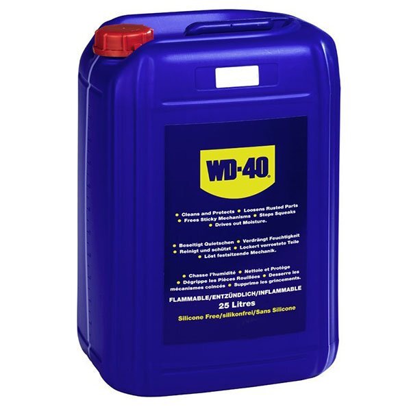 Wd40 Industrial - Aceite Lubricante Multiusos Bidón 25l con